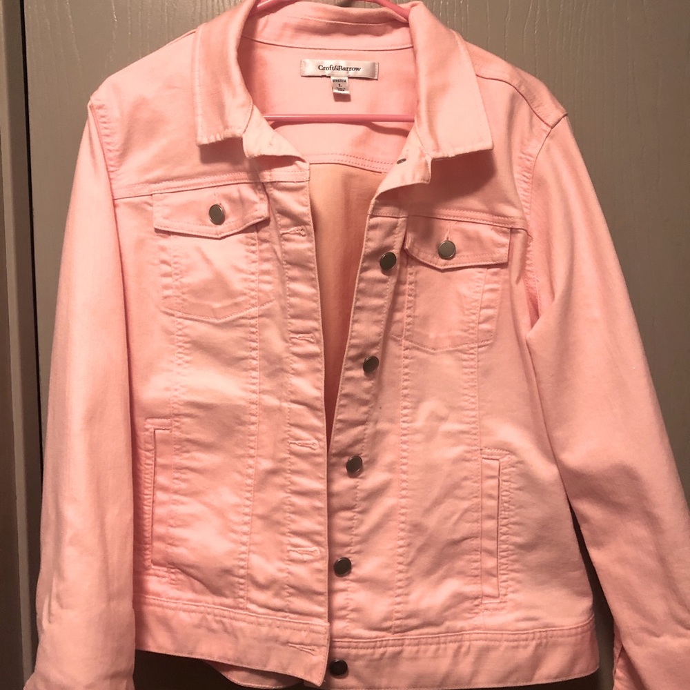 Croft & Barrow Jean Jacket Size L